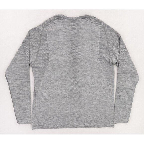 Lululemon Metal Vent Shirt Men's XL Gray Performance Long Sleeve Stretch - Picture 2 of 6